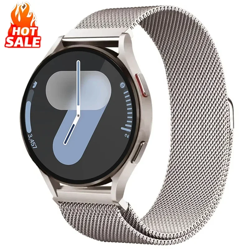Magnetic Milanese Loop Metal Bracelet Strap (22mm/20mm)