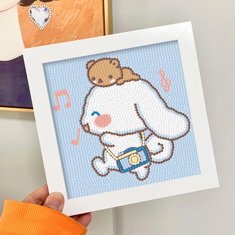 Diamond Painting Diamond Painting Accessories Sanrio Diamond Painting Adhesive Material Pack Cartoon Cute Cinnamoroll Handmade DIY Diamond Embroidery Children's Birthday Gift diamond painting,diamond painting accessories