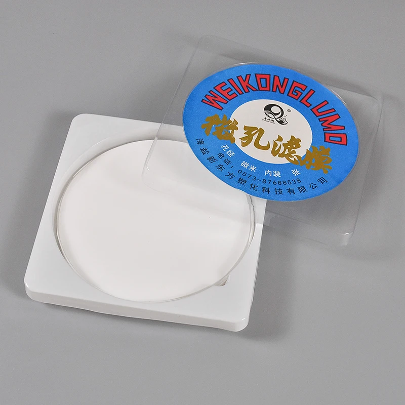 

PVDF Hydrophobic Gas Filter Membrane Waterproof Breathable Diameter 13-400mm Aperture 0.22/0.45/5.0micron Filtration Film