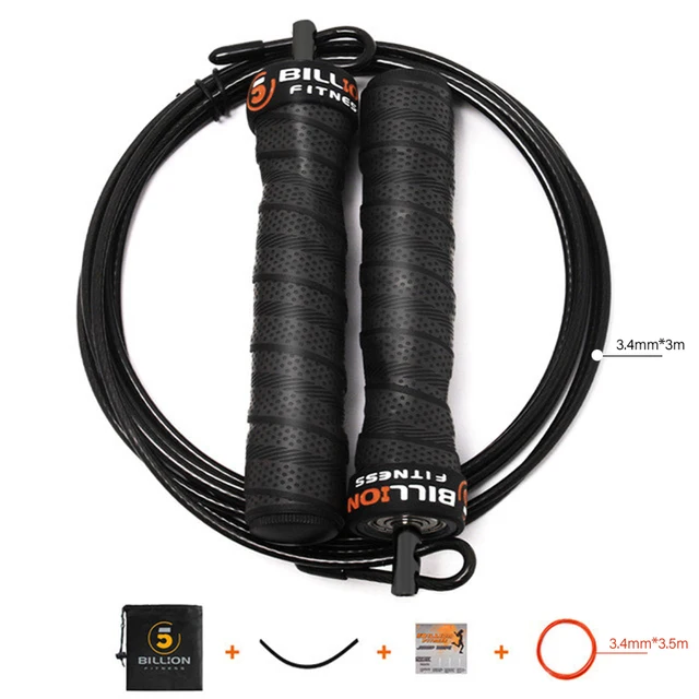 Crossfit Jump Rope Speed & Weighted Jump Ropes with Speed Cable Ball Beari I2