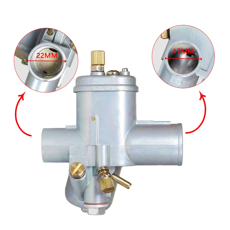 Карбюратор Carb ПОДХОДИТ ДЛЯ Zundapp C50 Super Sport 11777 17 мм, тюнинг Vergaser Bing, аксессуары для мотоциклов, поп-улар с Европой (art.: 7aeb5408f) - 7aeb5408f