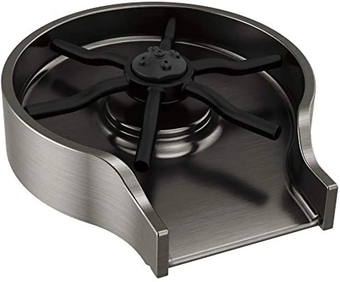 

Кран Delta, металлический стеклянный ополаскиватель для кухонной раковины, аксессуары для кухонной раковины, ополаскиватель для бара, матовый черный