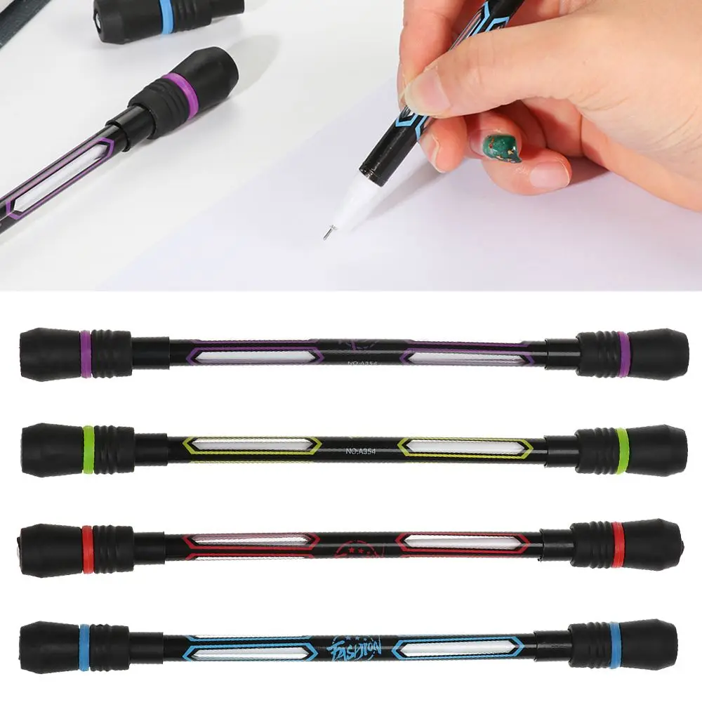 Adult Kids Anti-slip Stress Toy Spinning Pen Spinner Toy Stress Reliever Writing Tools