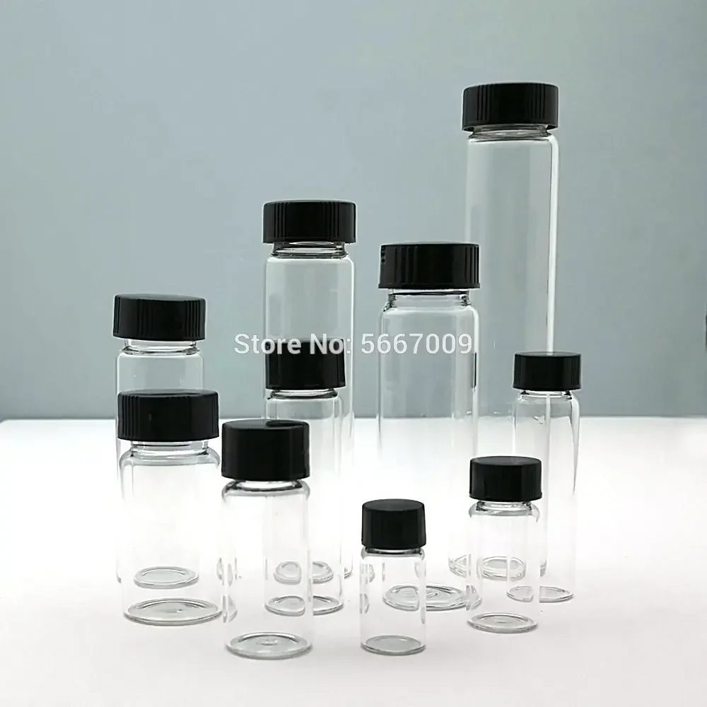 Glass Reagent Bottle 2ml to 60ml for Chemical Experiment