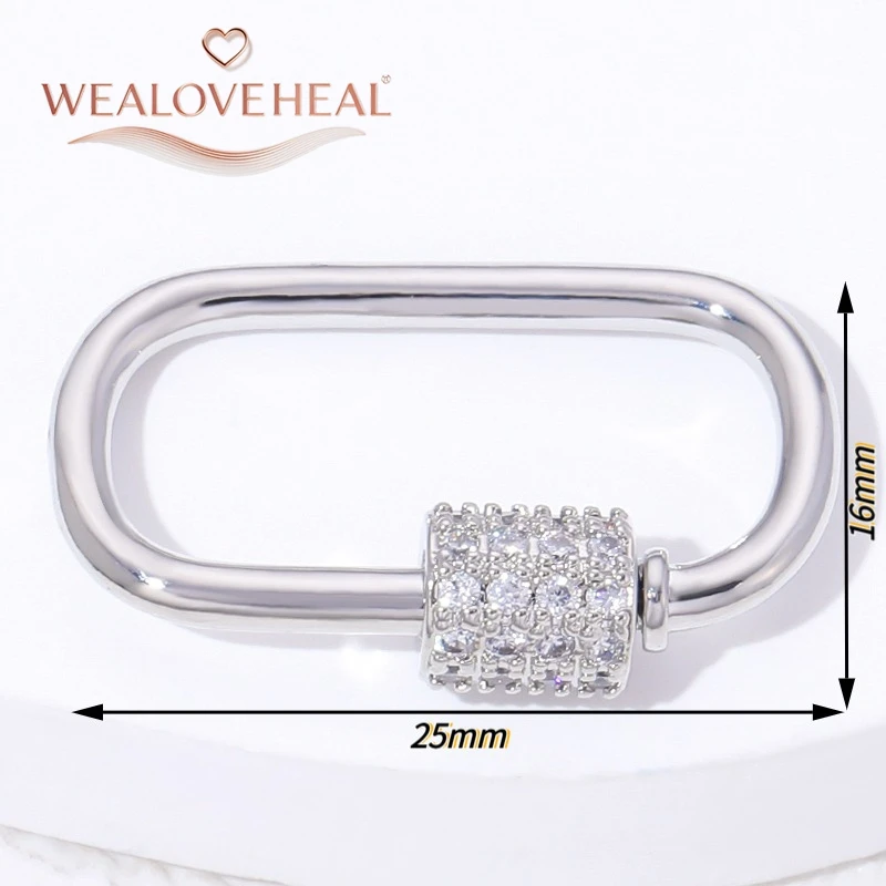 karabinerhaken,18K Vergoldeter Messing-Druckknopfverschluss, Vintage Ovaler Schlangenglied-Verbinder für Schmuckherstellung, DIY Halsketten- und Armbandzubehör – Detail 30