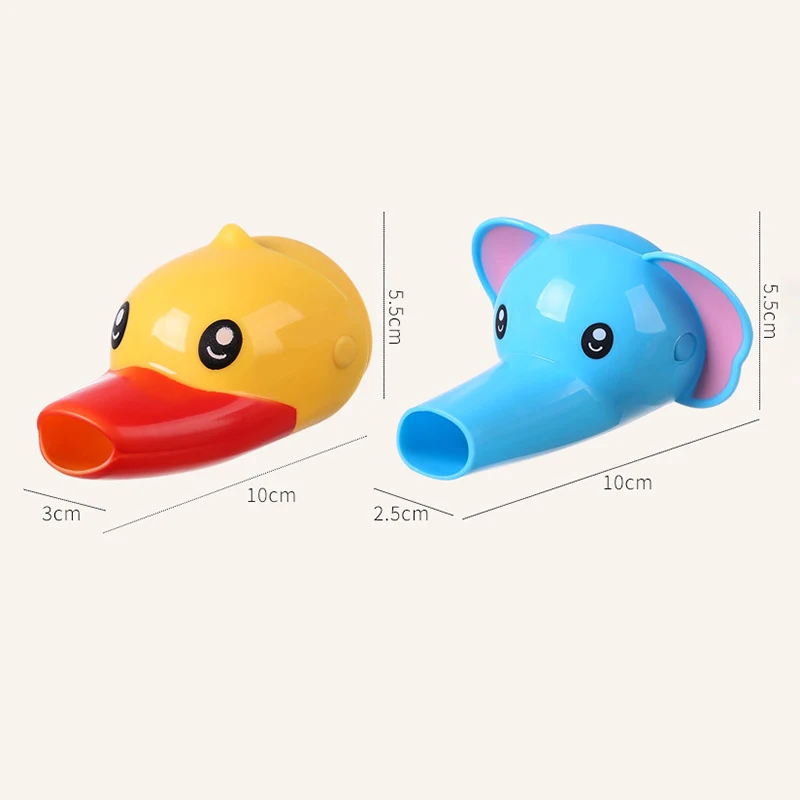 Faucet Extender Children Kids Faucet Extender Washing Hands Toy Duck Faucet Extender Cartoon Baby Hand Washing Extension Splash Water