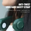 New Hanging Neck Fan Portable Cooling Fan USB Leafless 360 Degree Neckband Fan 78 Surround Air Outlets 4000Mah Rechargeable 3