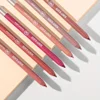 2Pcs Set Nude Lip stick and Lip Liner set, Matte long-lasting Waterproof Lip Gloss Lipstick & Lipliner Cosmetics 6