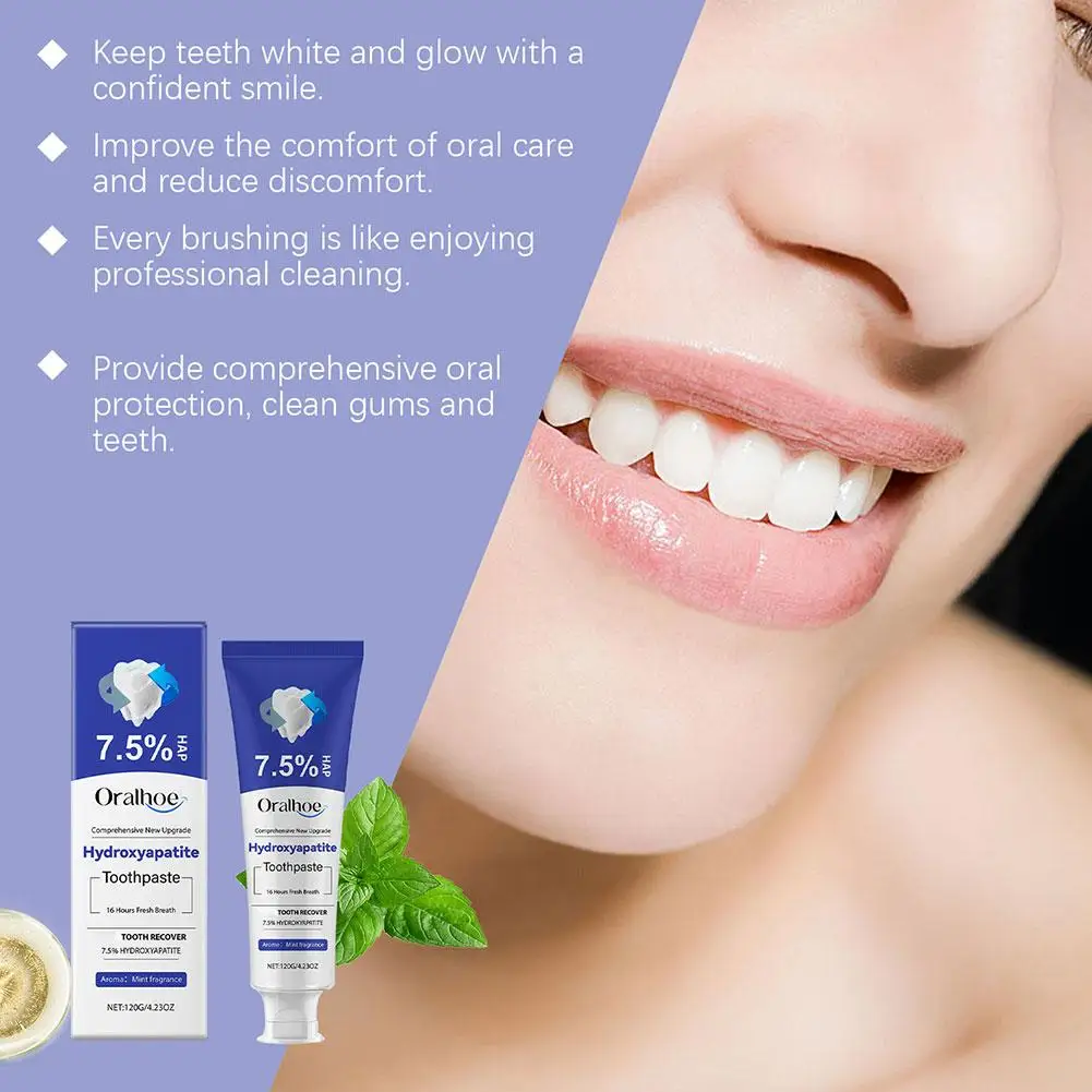 Brightening Toothpaste Gentle Gingival Care Effectively Cleans Stains Tartar Fresh Breath Whitening Enamel Protection