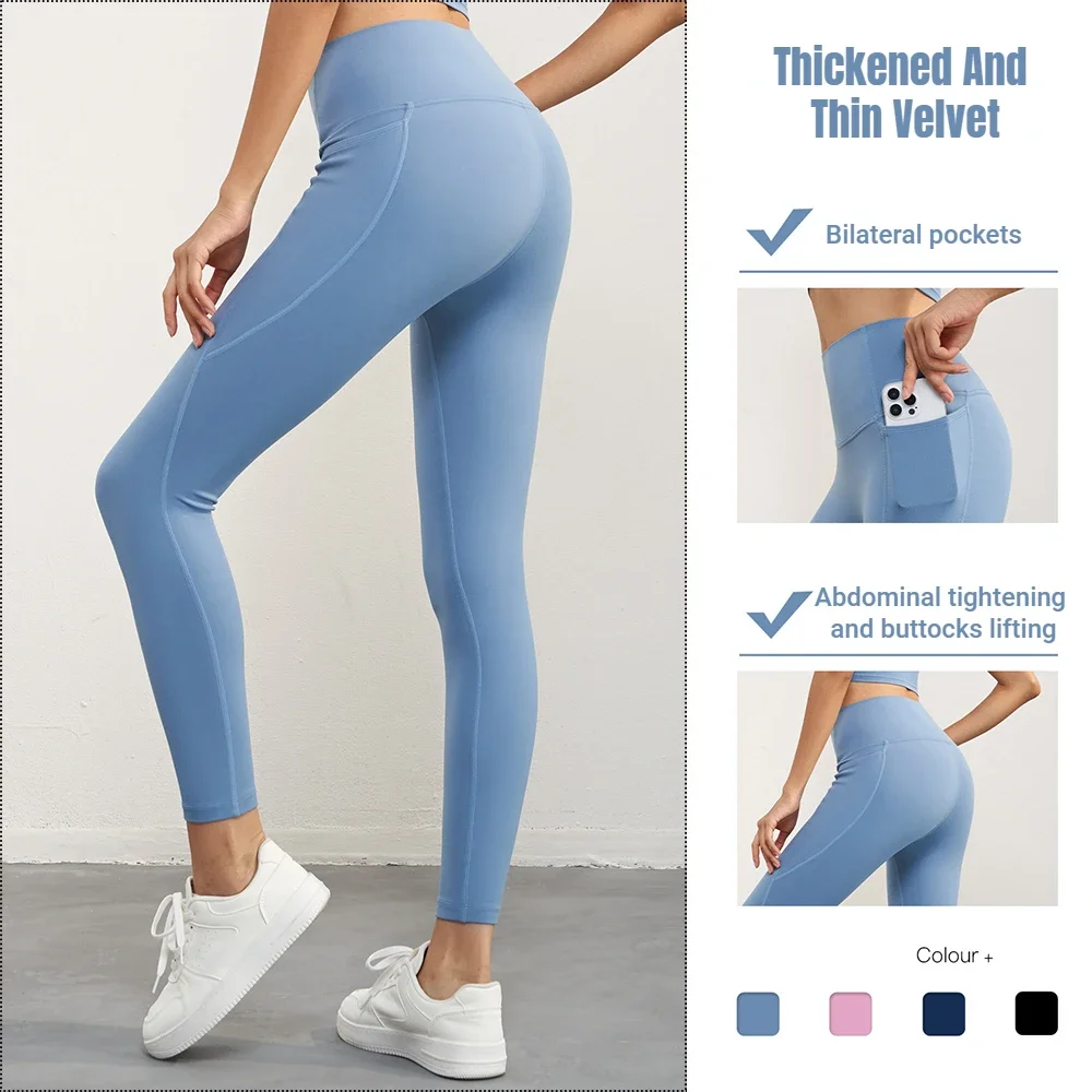 

Thermal Leggings Woman Fashion Yoga Pants Women Gym Clothes High Waist Leggings Sport Women Fitness Joggers Sweatpants Tights