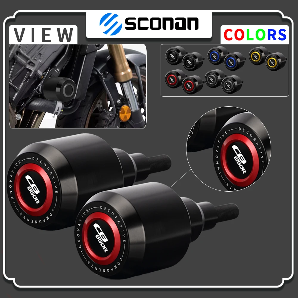 

For HONDA CB650R CB 650R CB650 R CB 650 R 2019 2020 2021 Frame Sliders Crash Pad Falling Protector Guard Motorcycle Accessories