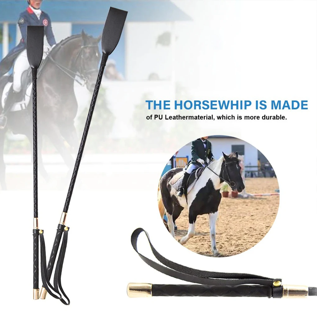 30/45/54cm Animal Riding Equestrian Whip Training Lash with Handle Learning Equipment Outdoor Racing