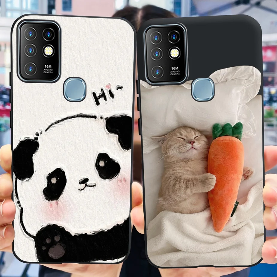 Cute Painted Soft Silicone Phone Case Cover