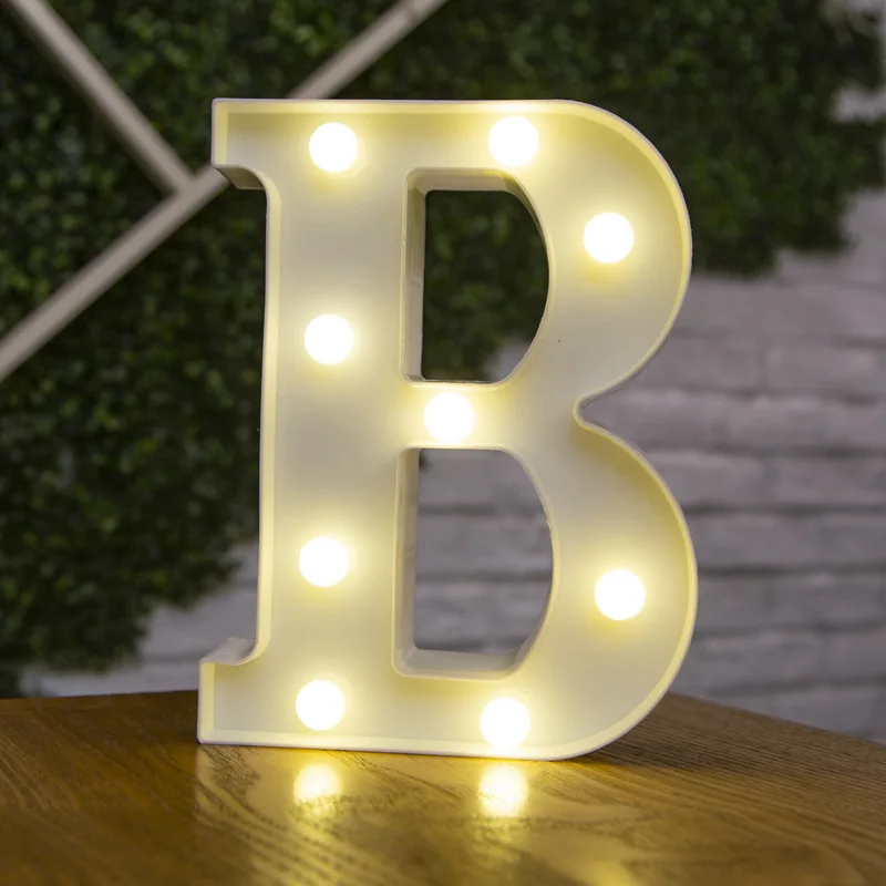 Illuminating LED Letter & Number Lights