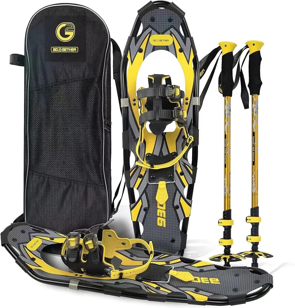 G2 Snow Shoes Climbing Snow Mountain Equipment Walking Shoes Aluminum Alloy Non-Slip Shoe