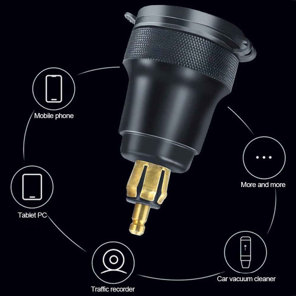 ̴ QC3.0   DIN USB   DIN  BMW R1200GS R1200RT, Ʈ̾ Ÿ̰ īƼ   