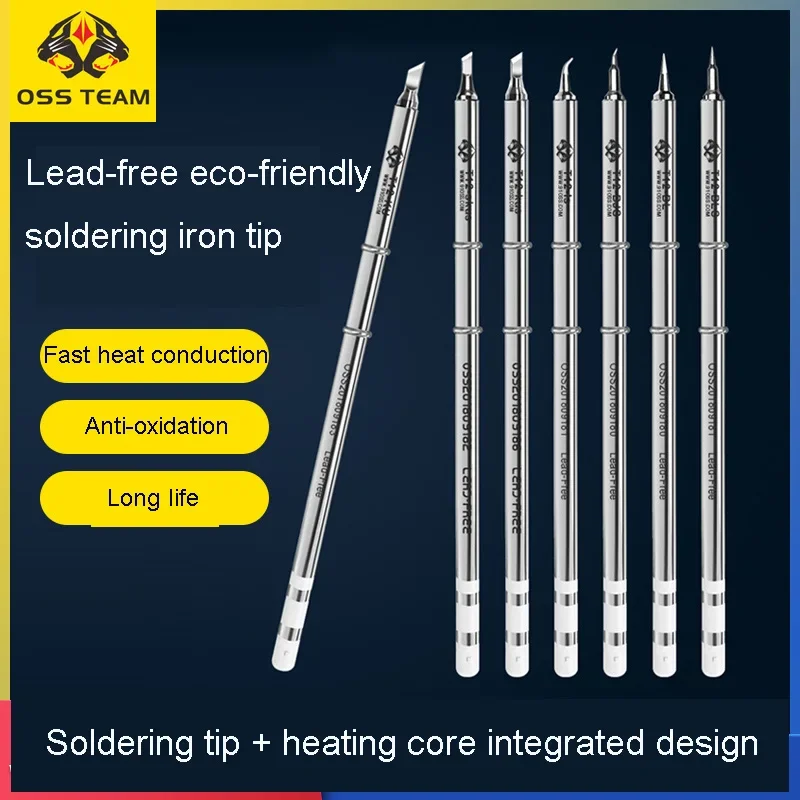 OSS T12-X Soldering Iron Tip T12 Heating Core KU BLS BJS SKUS KUS BL IS T12 Series Soldering Iron Tip Heater Head soldering iron tips