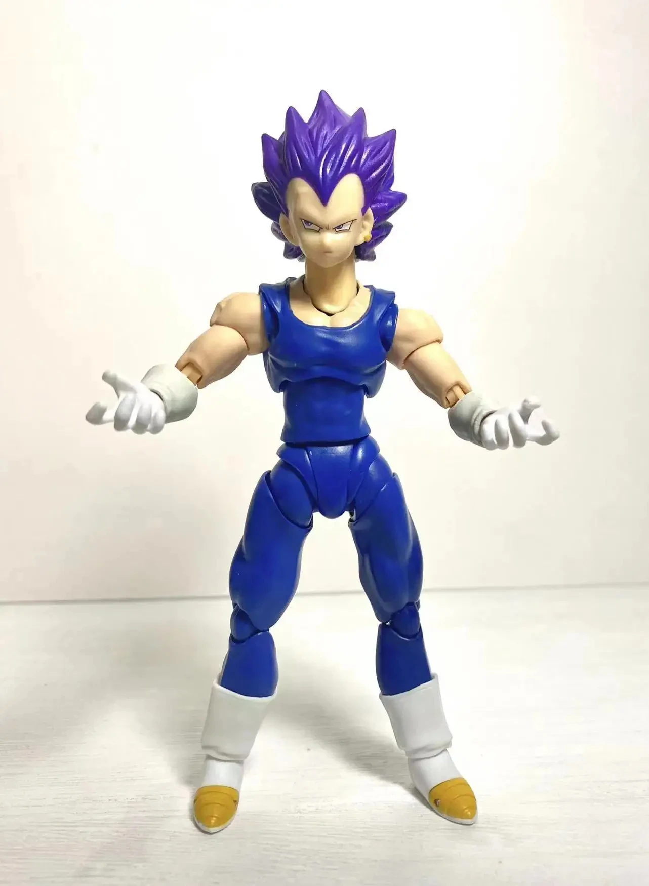 kong studio ベジータ demoniacal fit ブルーヘッド スーパーサイヤ人ブルー ベジータ 墨入れ塗装品 ドラゴンボール