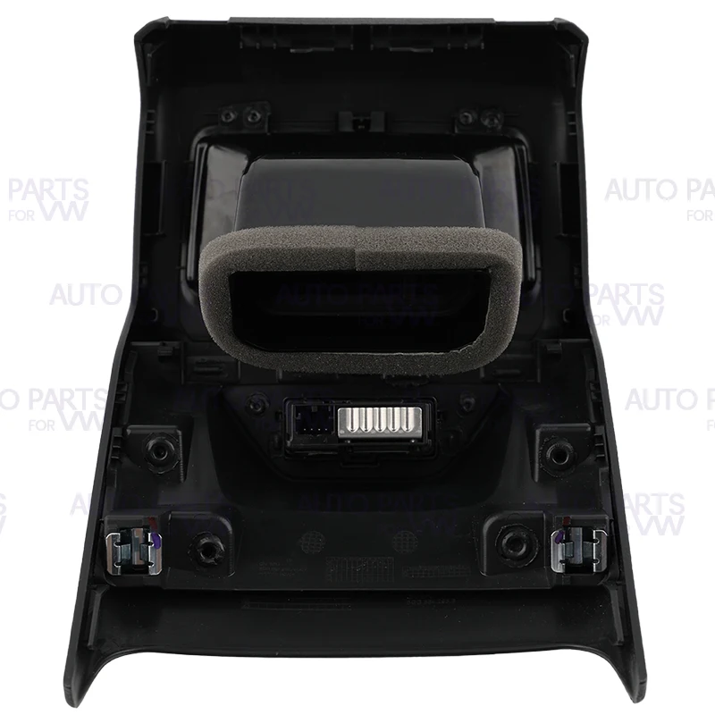 For Golf 7 MK7 2013- Rear Air Outlet Vent Trim Frame Assembly Center Armrest with Double USB Charger 5GG 864 298B 82V