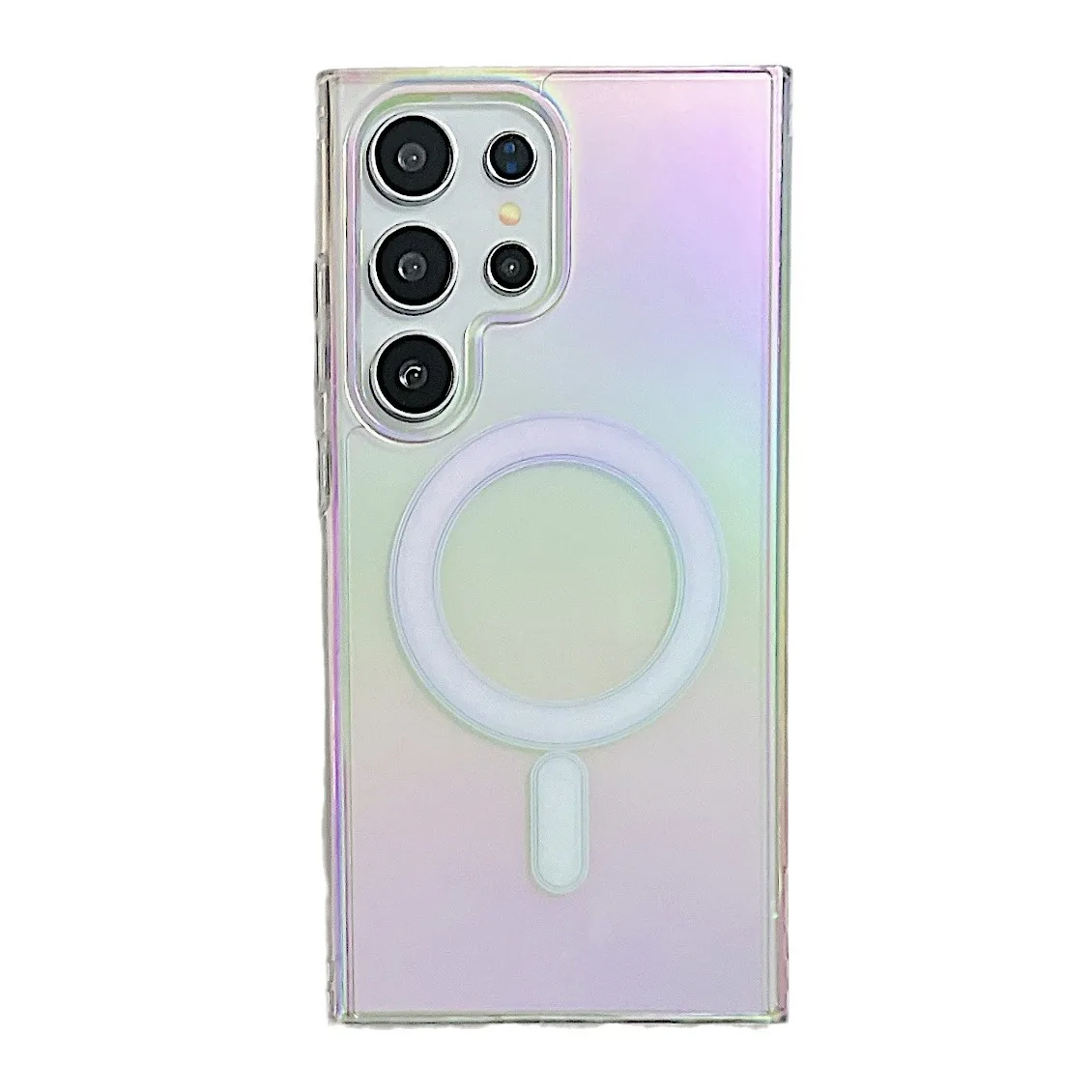 Gradient Aurora Rainbow Laser Magnetic Magsafe Case - Colorful Cover