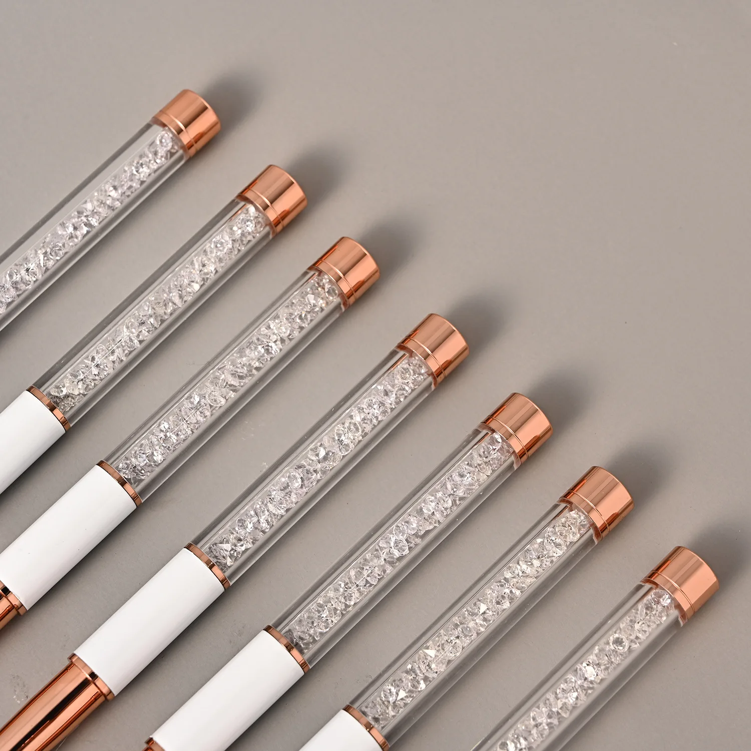 Crystal Handle Kolinsky Sable Nail Brush