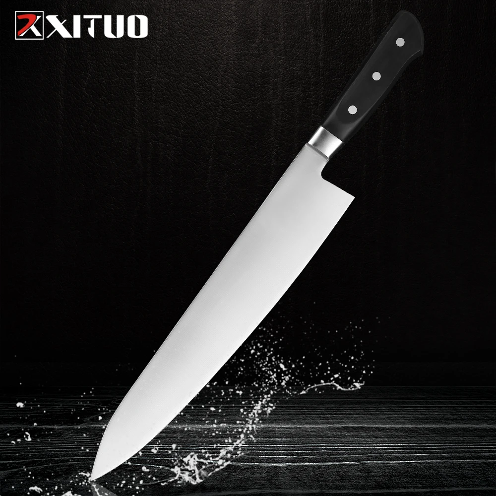 XITUO 12 Inch Chef Knife Highquality Japanese 4Cr13 Stainless Steel