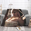 KAROL G Custom Blanket Furry Fluffy Soft Blankets & Throws Winter Warm Throw Sofa Bed Double Decorative Anime Fleece Kid's Child 2