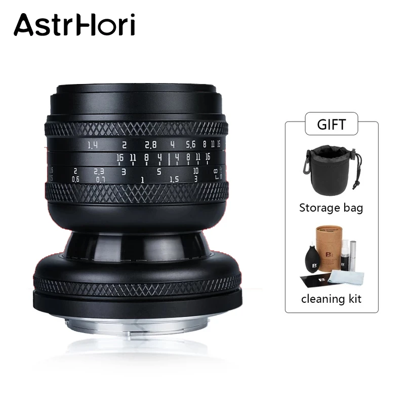 Rock Star Astrhori 50Mm F1.4 Full Frametilt-Shift Lens Messa A Fuoco Manuale Fotocamera Ad Ampia Apertura Lensfor Sony A7M3 Canonr5R6 Nikon Z6 7