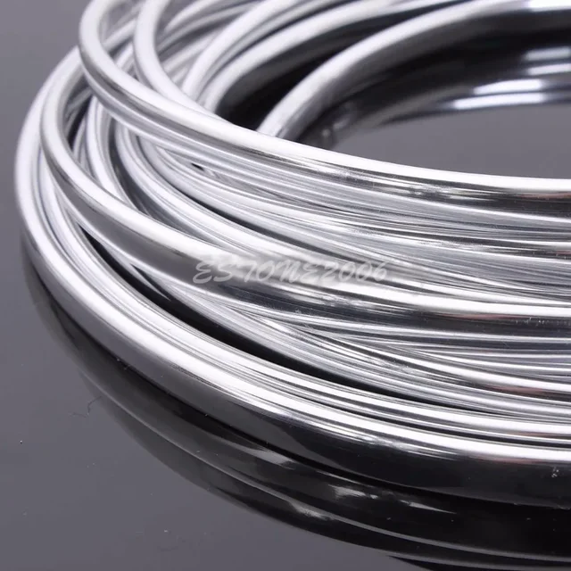New 12M Moulding Trim Strip Car Door Scratch Guard Protector Cove 3
