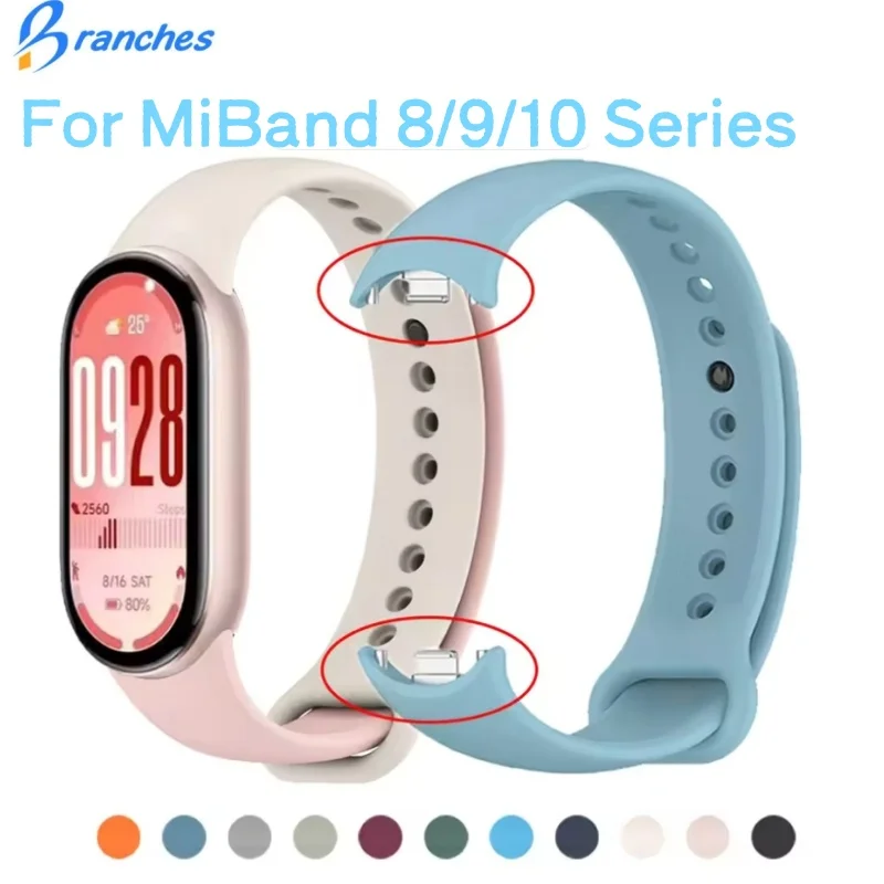 Silicone Watchband Strap for Smartwatch Accessories