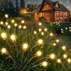 LED Solar String Fairy Lights for Outdoor Garden & Patio Decor (10 LEDs)