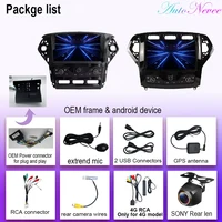 Navigation GPS Android 15 Auto Radio stéréo pour Ford Mondeo MK4 2007-2014 Carplay lecteur vidéo de voiture 2din DVD unité principale multimédia 6