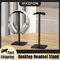 1Pcs Durable Aluminum Alloy Headphone Stand - Space-Saving Desk Organizer with Secure Grip for Gaming Headsets, Earphones - Image 2