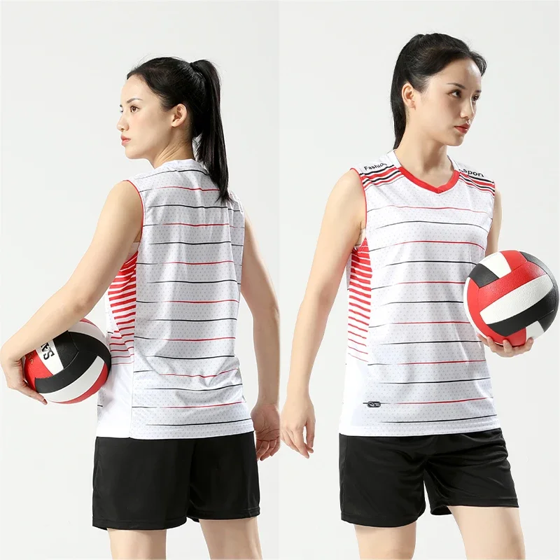 Summer Student Volleyball Uniforms for Training New Volleyball Uniforms for Men and Women Sleeveless Sets Set JLS-B5