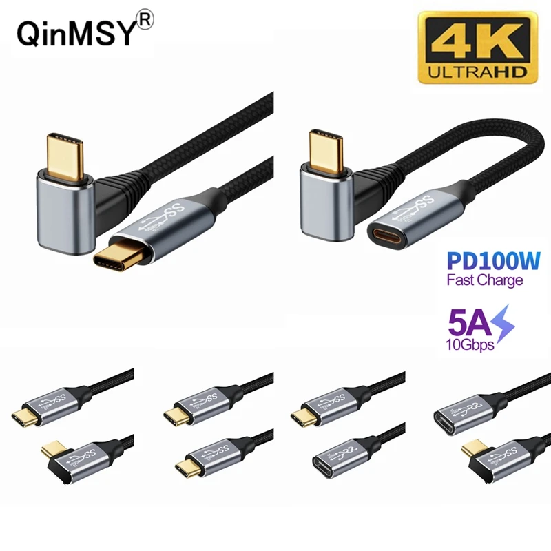 3M USB C to Type C 3.1 Gen2 10Gbps Thunderbolt 3 4K 60Hz PD100W 5A Fast Charging Cable Cord For MacBook Pro Steam Deck Samsung