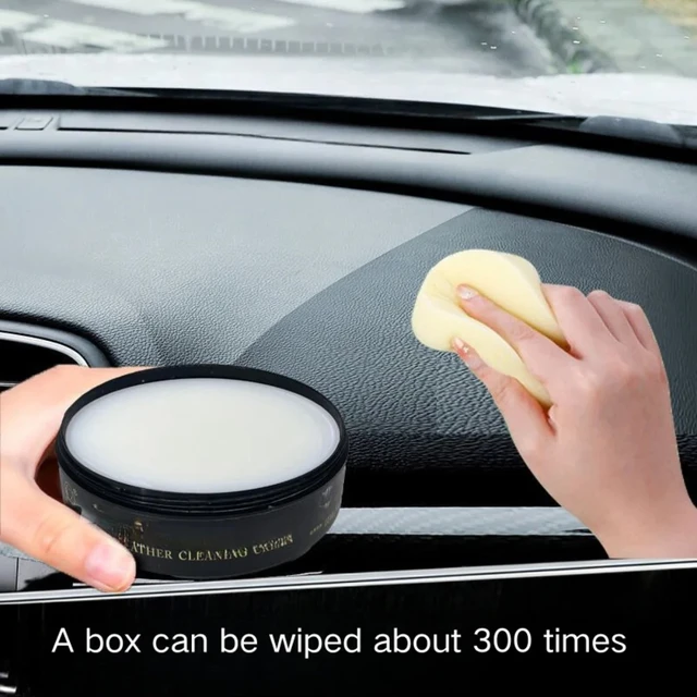 Multifunctional Leather Care Maintenance Oil Cleaning Cream for Car Interior Leather Seat Sofa Bag Shoes Jacket Care Polishing 3