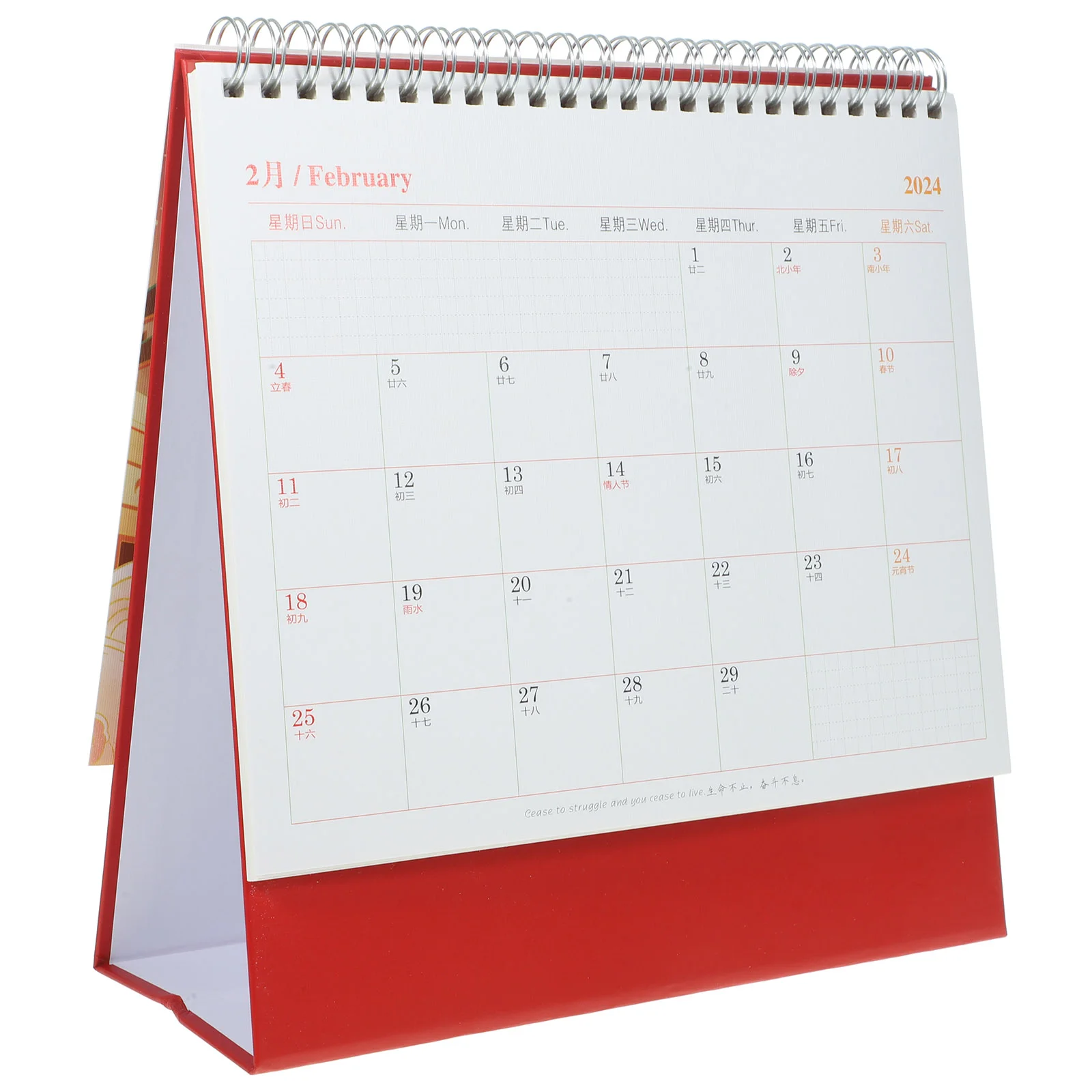 

2022 Desktop Flip Calendar for Mini Calender Office Decor Household Monthly Paper