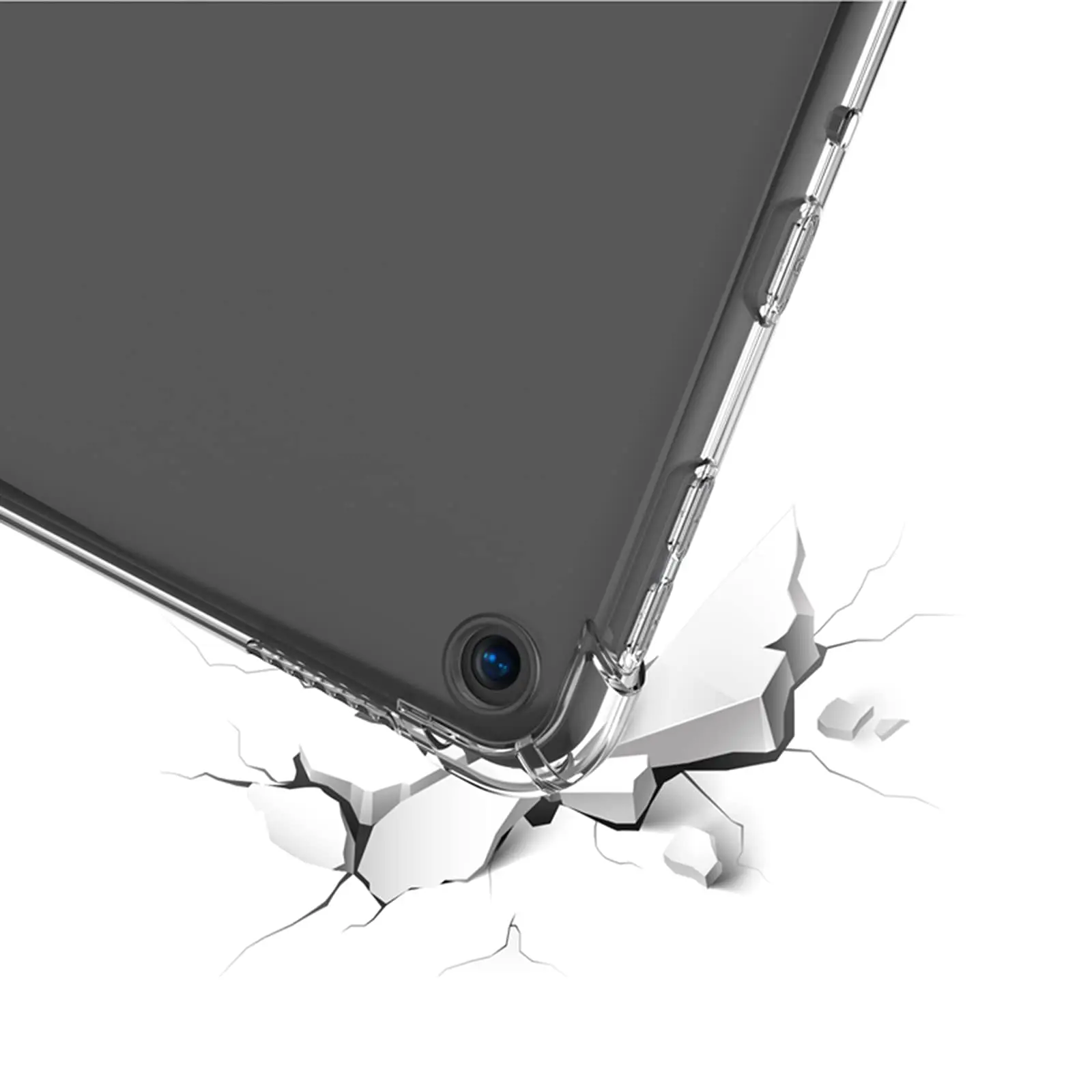 Capa para Amazon All-new Kindle Fire hd 10 10 Plus Tablet 11ª Geração 2023 Release 10.1 Clear Soft Transparent Tpu Cover - Imagem 6