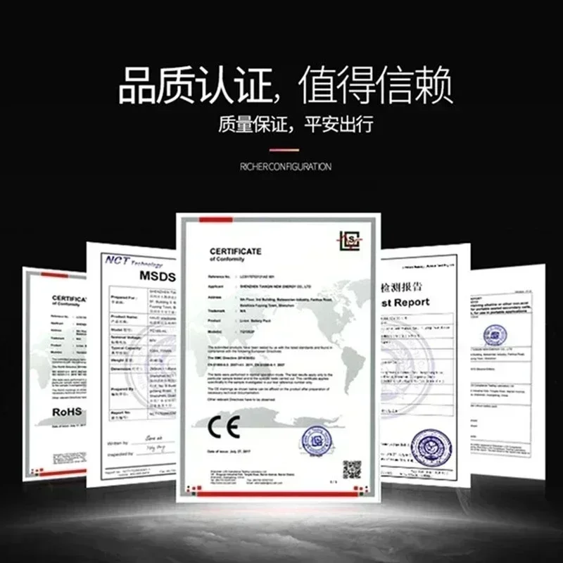 13S3P 99999 mAh 48 V Lithium-Ionen-Akku 2000 W 99999 mAh Lithium-Ionen-Akku für 54,6 V motorisierte Roller BMS – Detail 10