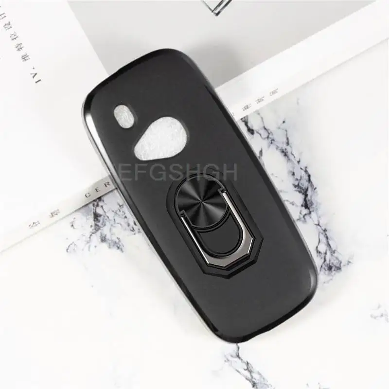Per Nokia 3310 (2017) Custodia Morbida In Silicone Tpu Con Anello Posteriore Da 2.4 "Per Nokia 3310 2017 3G Ta-1022 Ta-1036 Ta-1006 Cover Per Telefono
