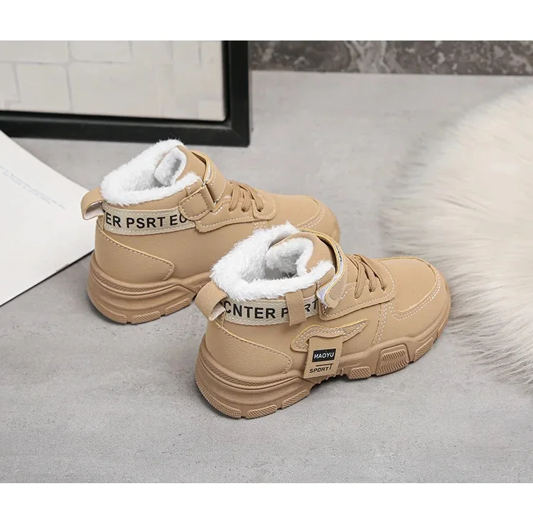 Children Winter Boots – Waterproof Kids Snow Boots With Plush Lining & Rubber Sole