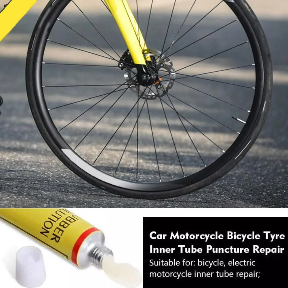 5Pcs Tire Repair Glue For Bicycle Motorcycle Tires Tube Patching Glue Cement Adhesive Puncture Tire Repair Tools Cycling Car,tire repair glue