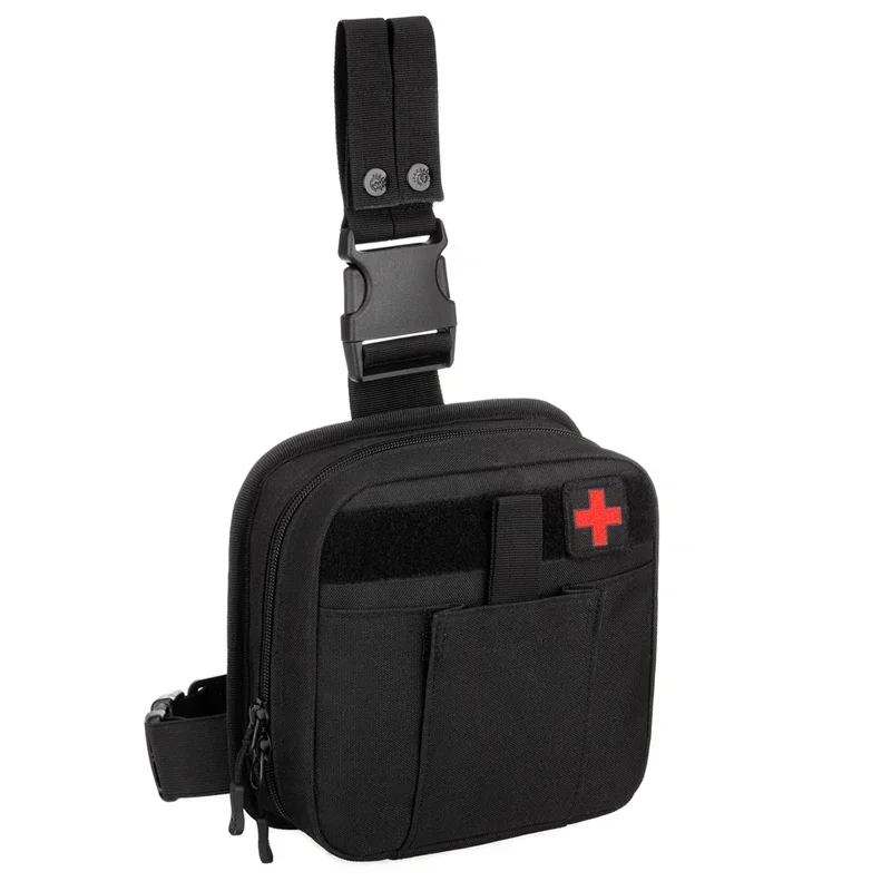 Nylon Fanny Pack Waist Bag for Men with First Aid Molle