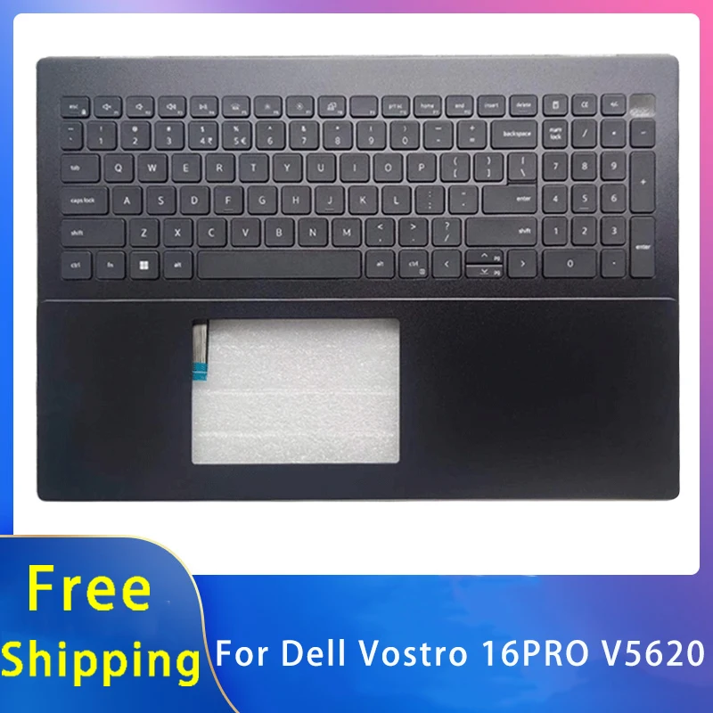 

Аксессуары для ноутбука Dell Vostro 16PRO V5620, подставка для рук, клавиатура с подсветкой
