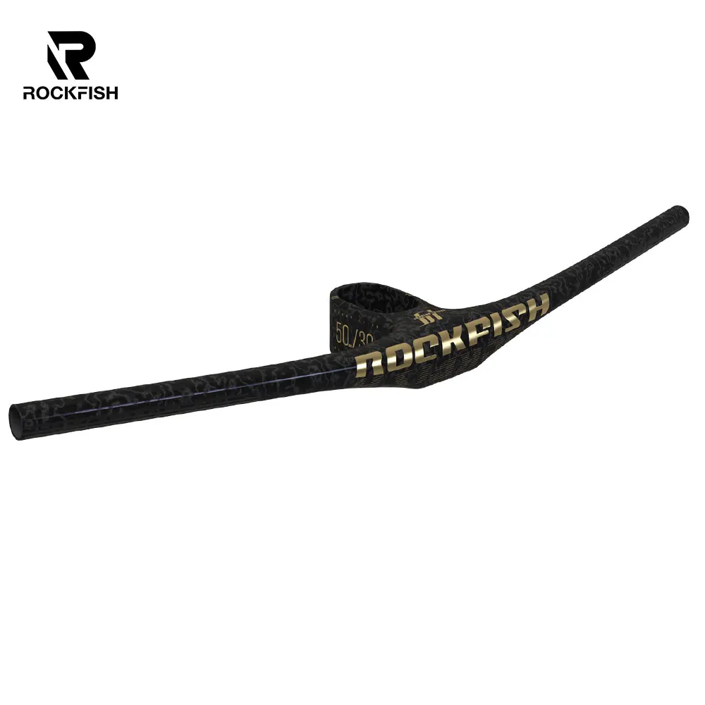 ROCK FISH ステム一体型カーボンハンドルバーFT-19 Rockfish ft-19子供用スクーターpushbikeハンドルバー、フル