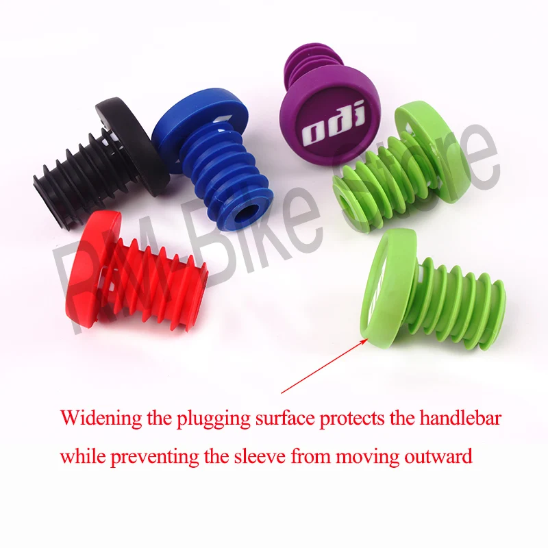 Bar End Plug MTB Bicycle Grip End Plugs Anti-slip Firm Handle Bar Caps Lightweight BMX DH FR Balance Bike Handlebar bicycle accessories bicycle handlebar cap bicycle handlebar end plugs