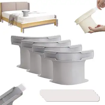 4 pezzi clip di fissaggio per lenzuolo materasso antiscivolo invisibile piastra di fissaggio per lenzuolo a quattro angoli copertura del letto fissatore per lenzuolo morsetto di sicurezza 1