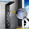 LED Rainfall Waterfall Shower Head Rain Massage System with Body Jets Stainless Steel 304 Bathroom Shower Panel  Tower System 1