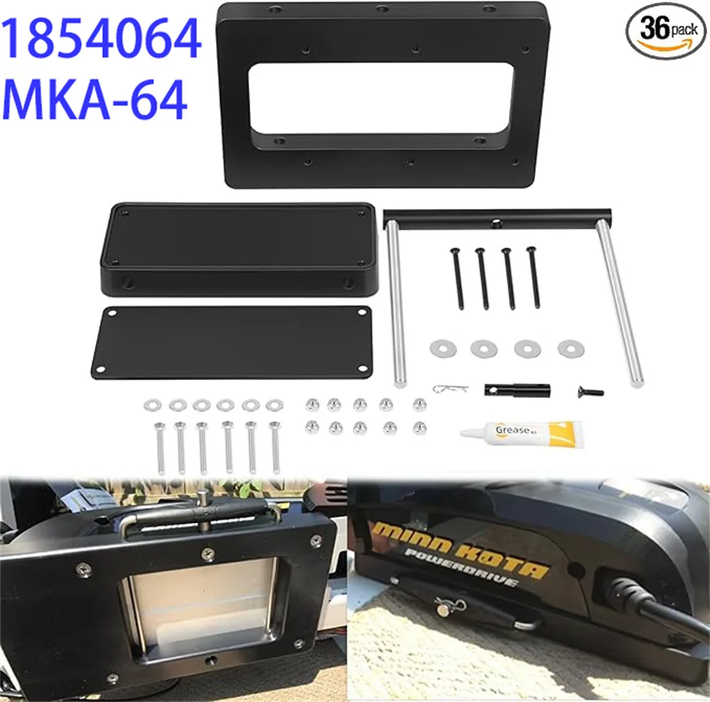 1854064 MKA-64 Quick Release Bracket for Ulterra Terrova PowerDrive PowerDrive V2 Trolling Motor Electric-Steer Trolling Motor