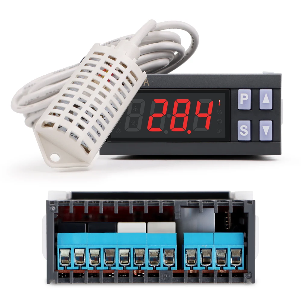 Incubator Controller Automatic 5.0~95.0%RH -20.0~60.0℃